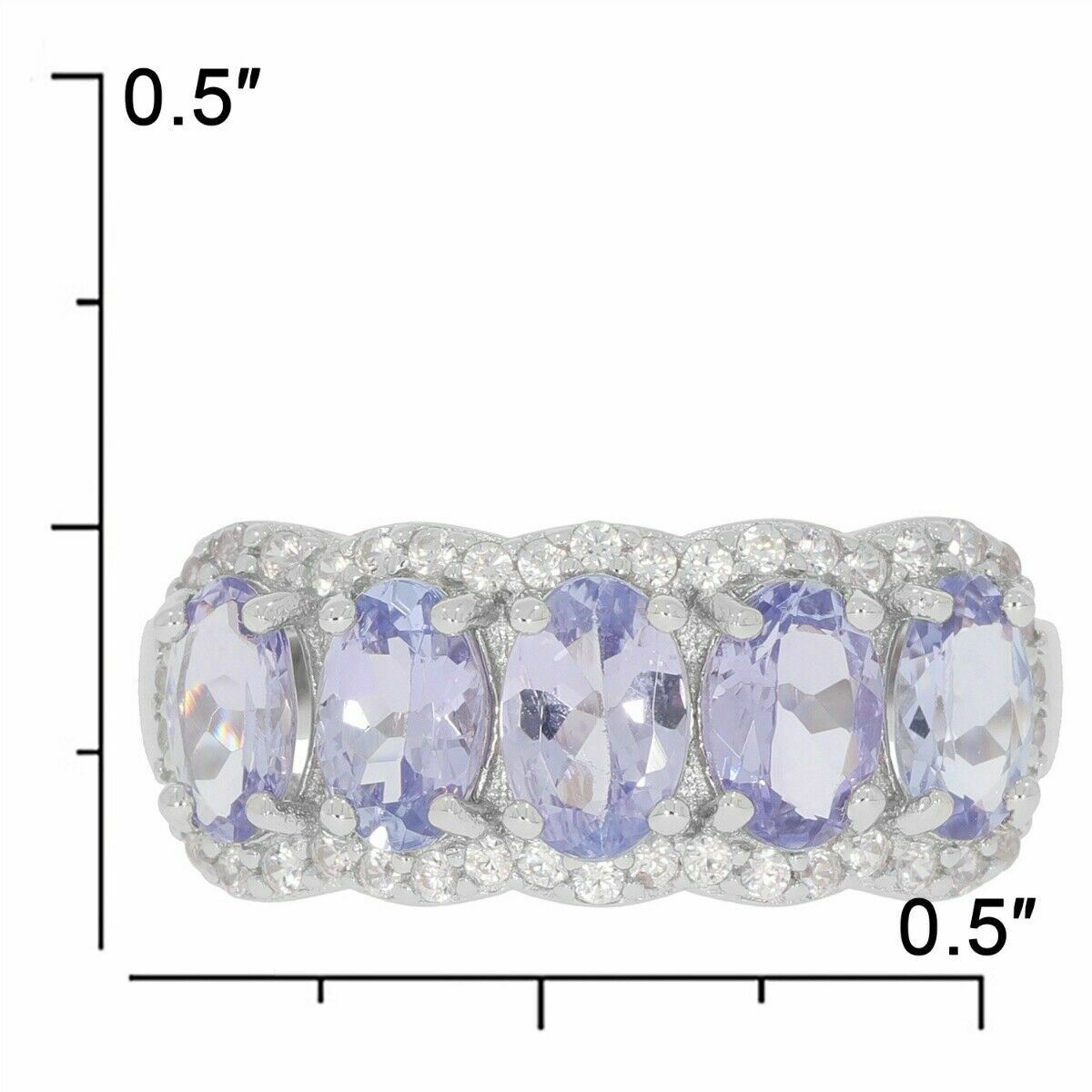 Sterling Silver Semi Mount Ring Setting Oval OV 6x4mm Topaz