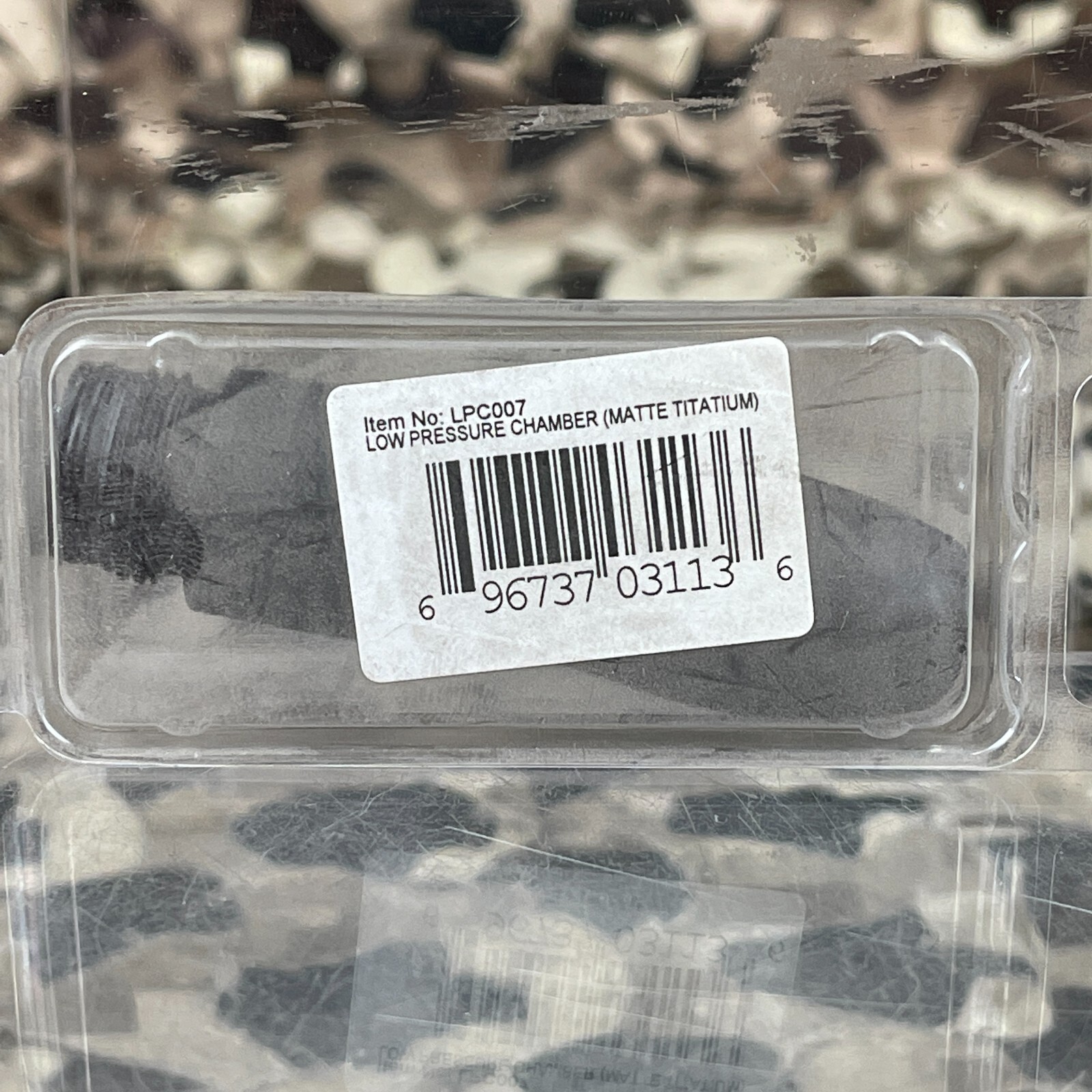 Kingman Spyder Low Pressure Chamber (Matte Titanium) (LPC007)