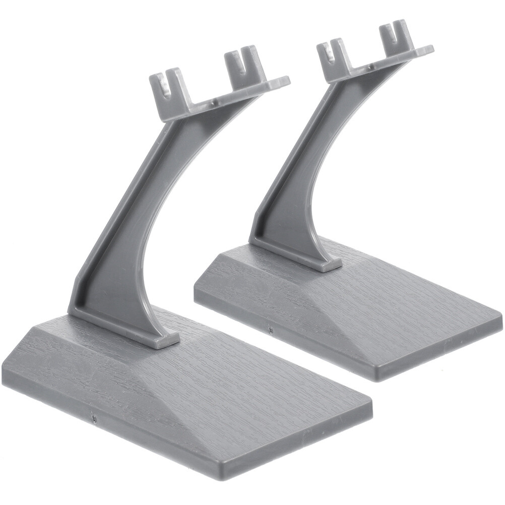 2pcs Plane Models Airplane Decor Display Stand Model Display Holder Support Base