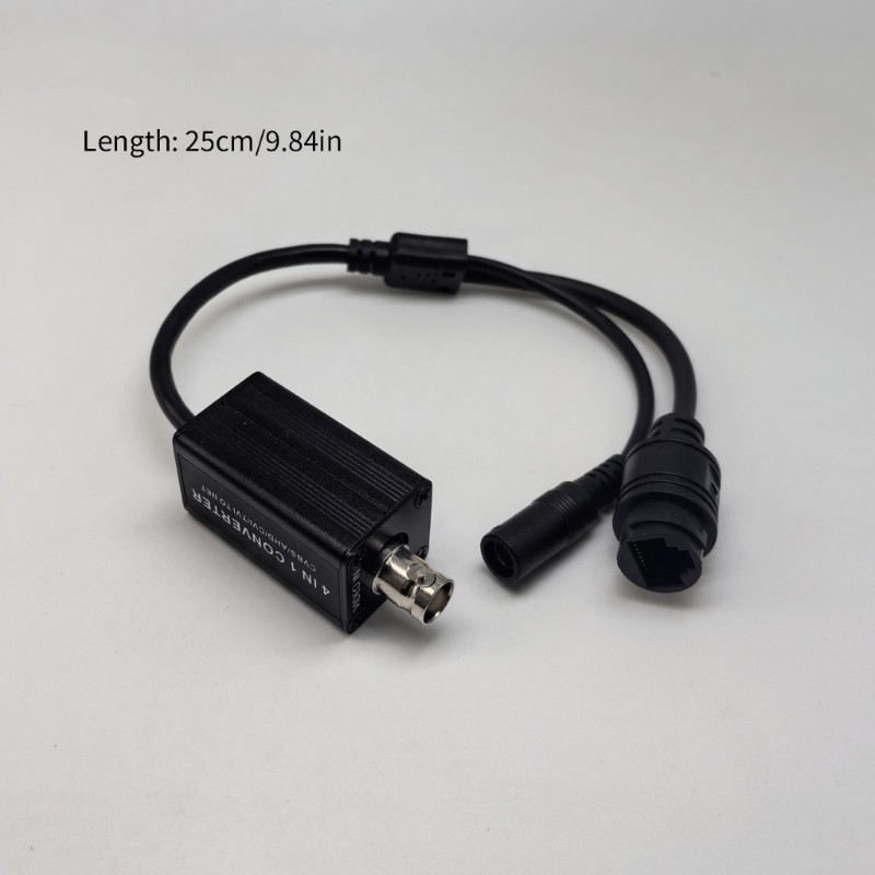 Adapter Transforming CCTV Analog Inputs to Networking Out for Security Camera