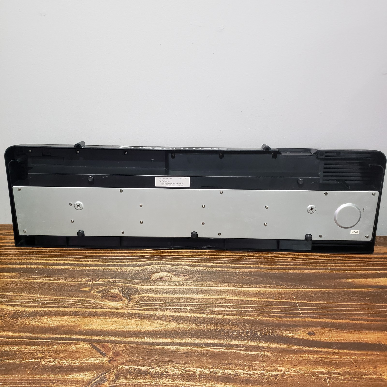Concertmate 670 Keyboard Synth Sound Effect Rhythm Percussion Tested