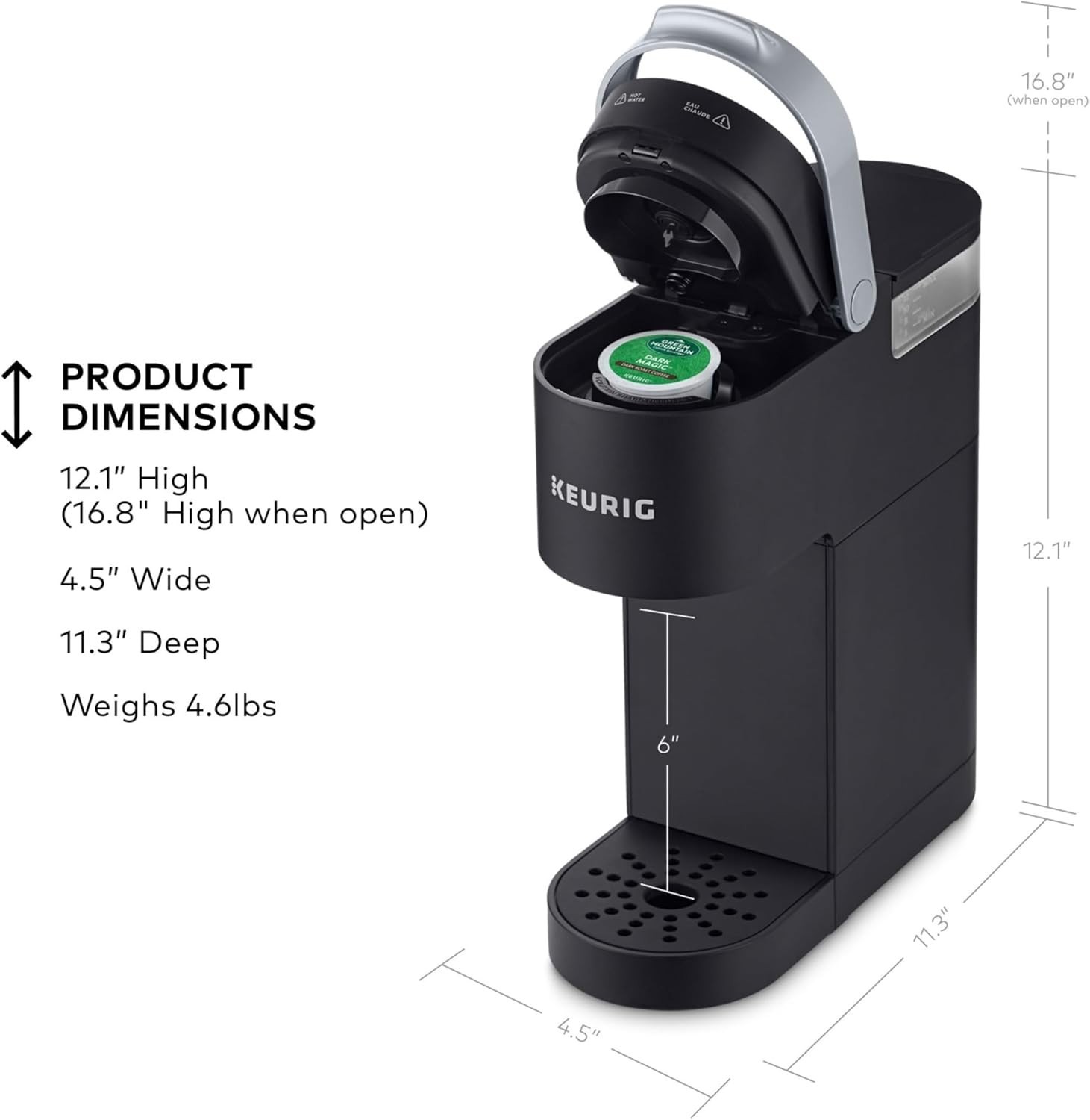 Keurig K-Mini Single Serve Coffee Maker - Black (53448183)