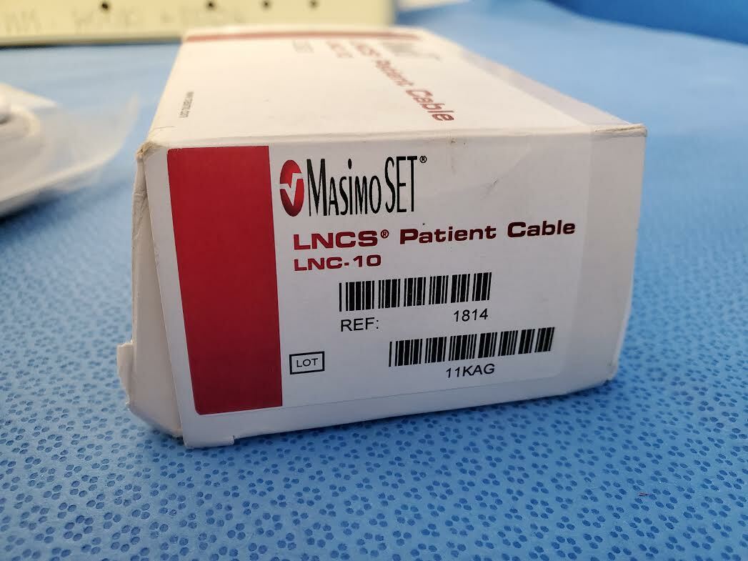 MASIMO LNCS 10ft Surgical Extension Patient Cable LNC-10