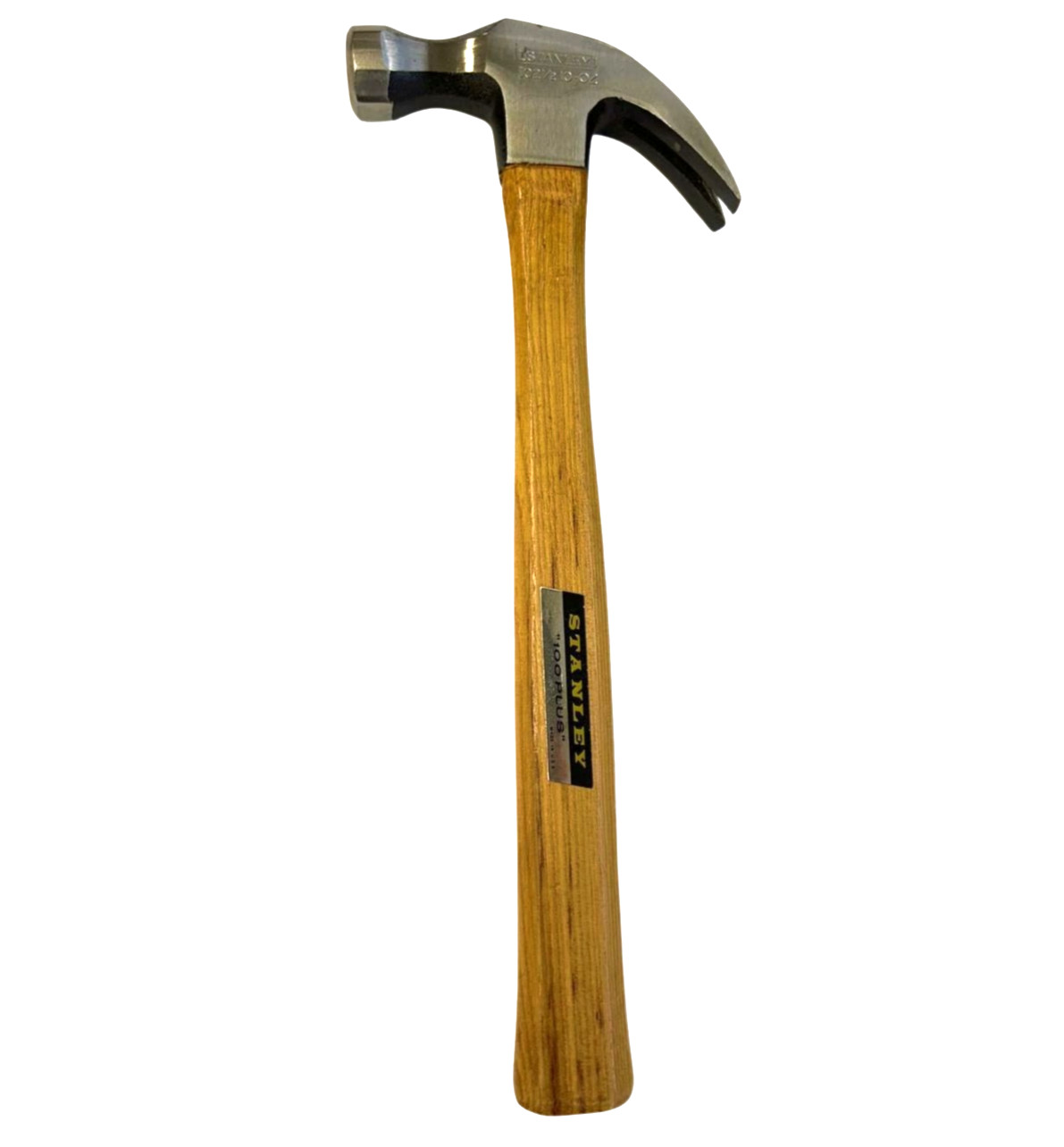 VINTAGE STANLEY 51-100 100 PLUS 102 10 OZ Curved Claw Nail Hammer NOS