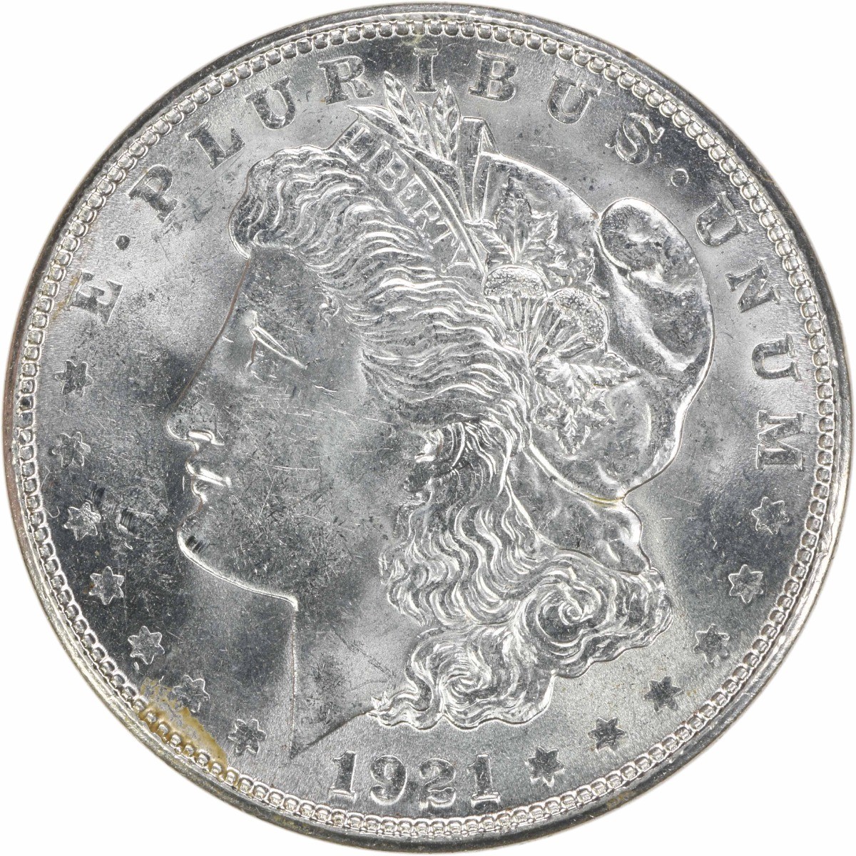 1921-S Morgan Silver Dollar Choice BU Uncertified #916