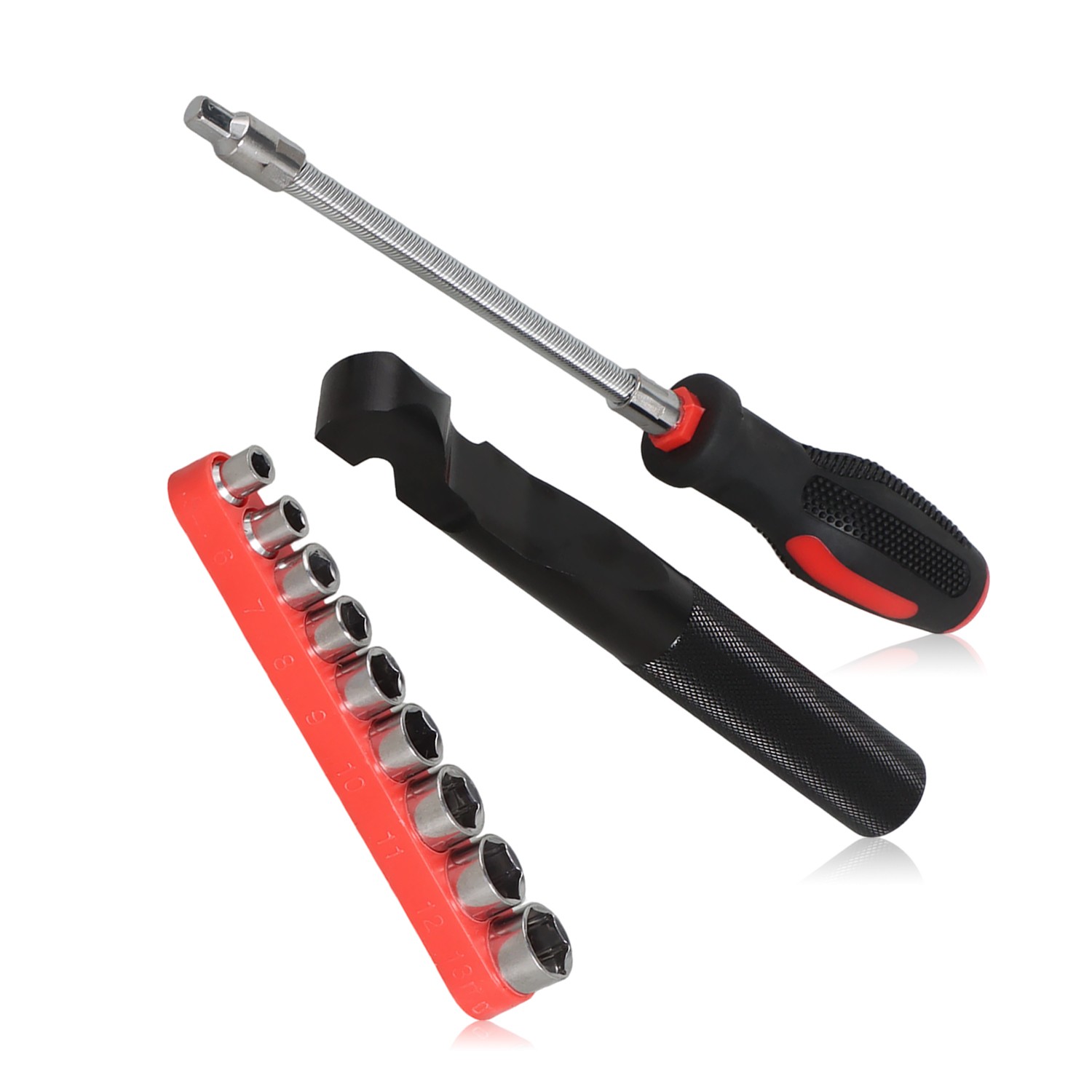 Drive Clutch Belt Removal Change Tool w/ 5-13mm Sockets for Polaris RZR XP 900