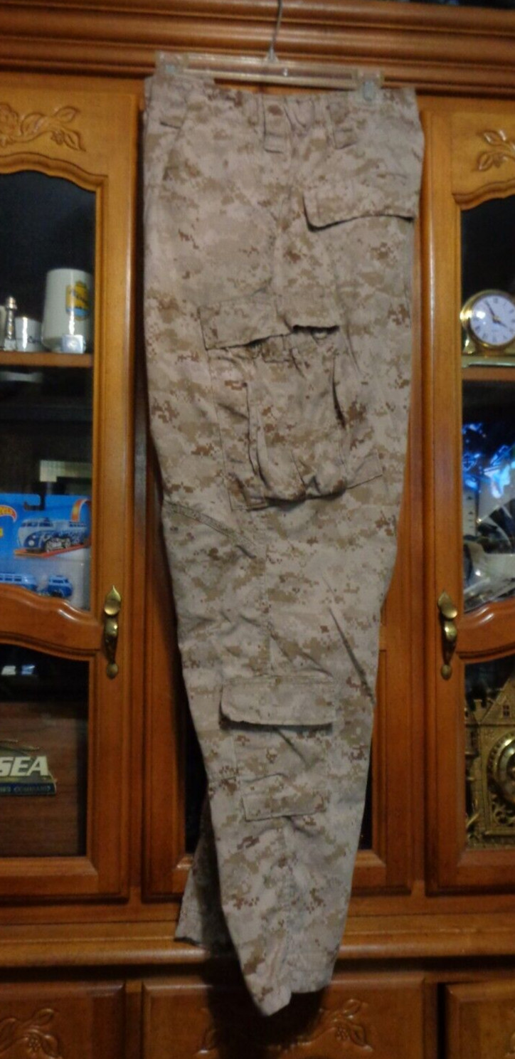 FROG Combat Trouser Fire-Resistant SEAL USMC MARPAT LARGE REG CRYE PRECISION