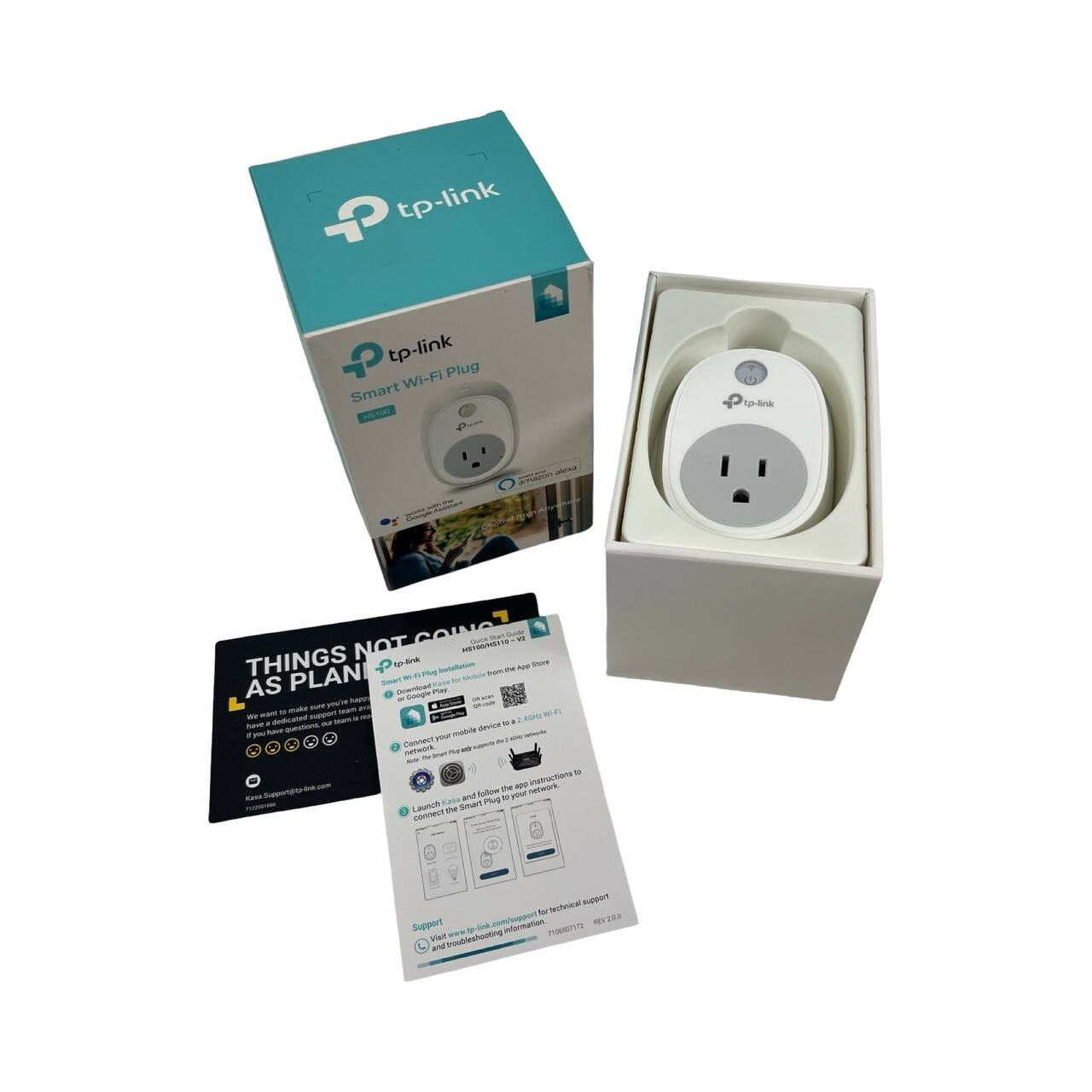 TP-Link - HS100 - Smart WiFi Plug - w/ Google Assistant & Amazon Alexa