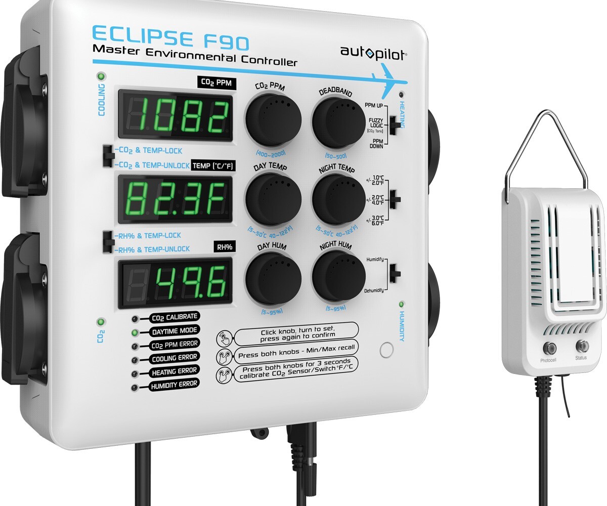 AutoPilot APE4200 Eclipse F90 Master Environmental Hydroponic Controller organic