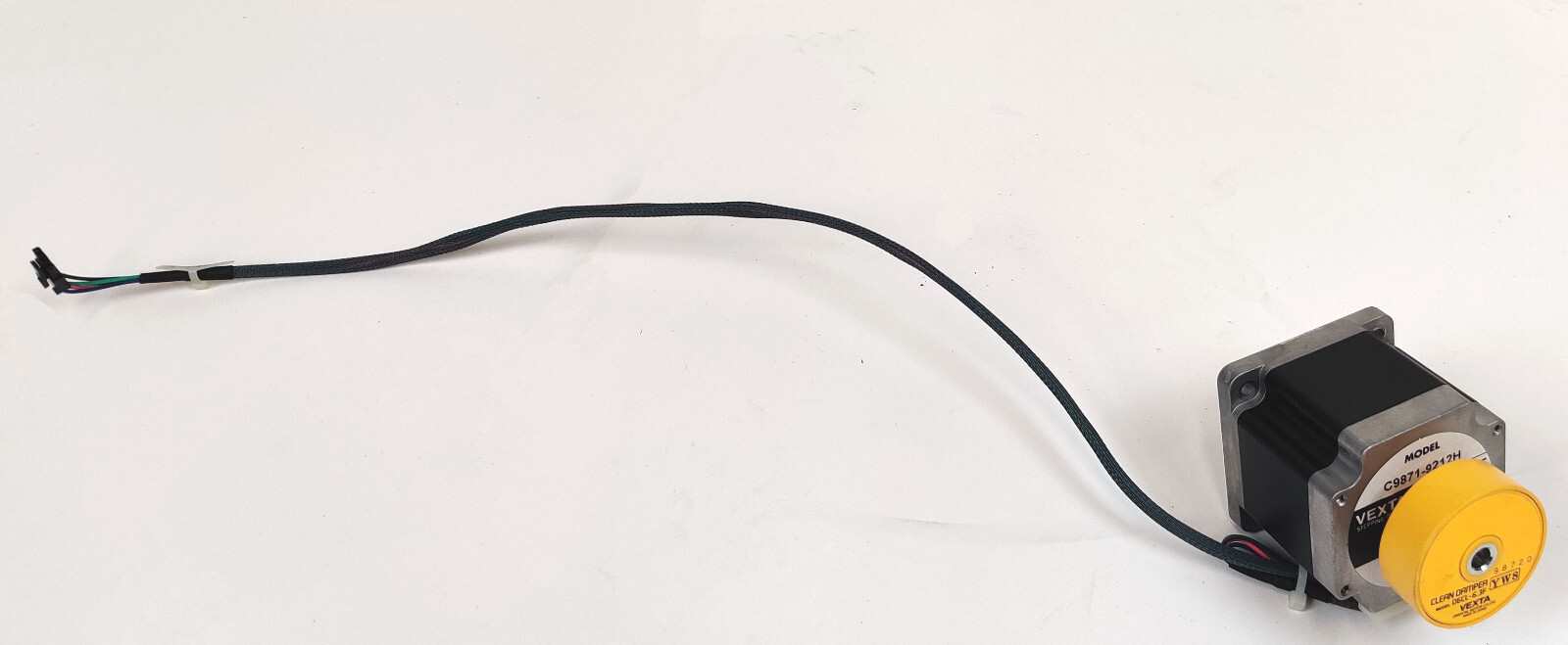 Clean Damper D6CL-6.3F w Vexta C9871-9212H Stepper Motor 2-Phase 1.8°,3.66V/2A