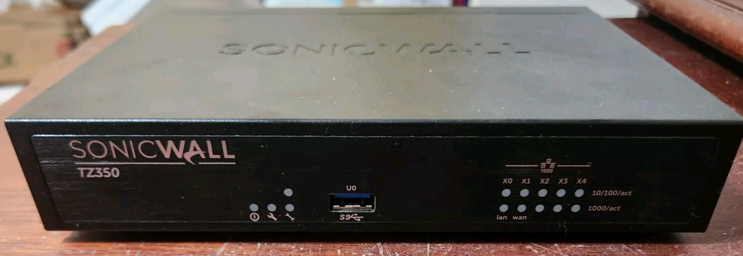 SonicWALL TZ350 Network Security Appliance
