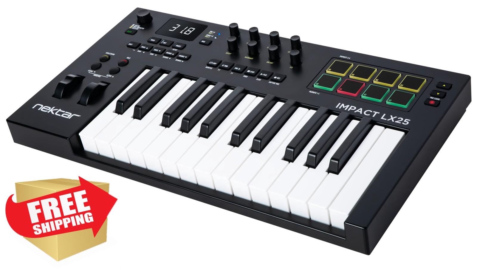 Nektar Impact LX mk3 25 keys