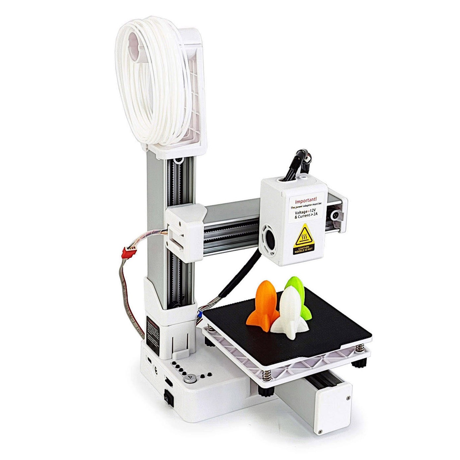 3D Printer For Education High Accuracy Fast Heating (EU Plug White)