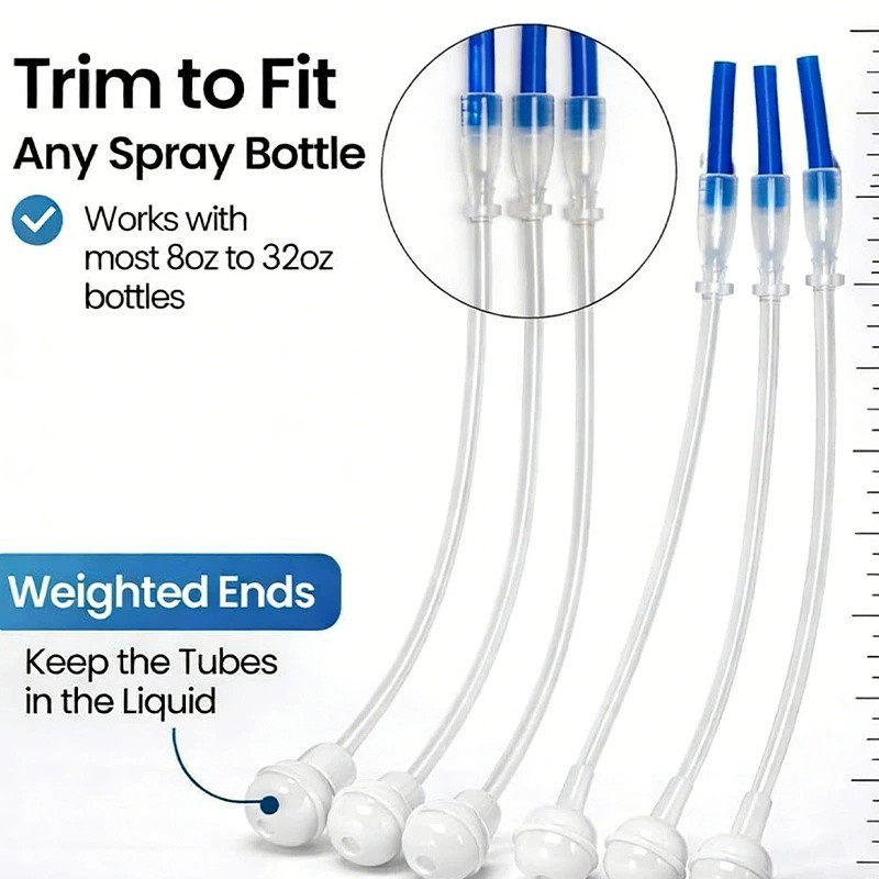360° Spray Bottle Adapter 3-Pack Universal Fit 360° Spray Bottle Adapter