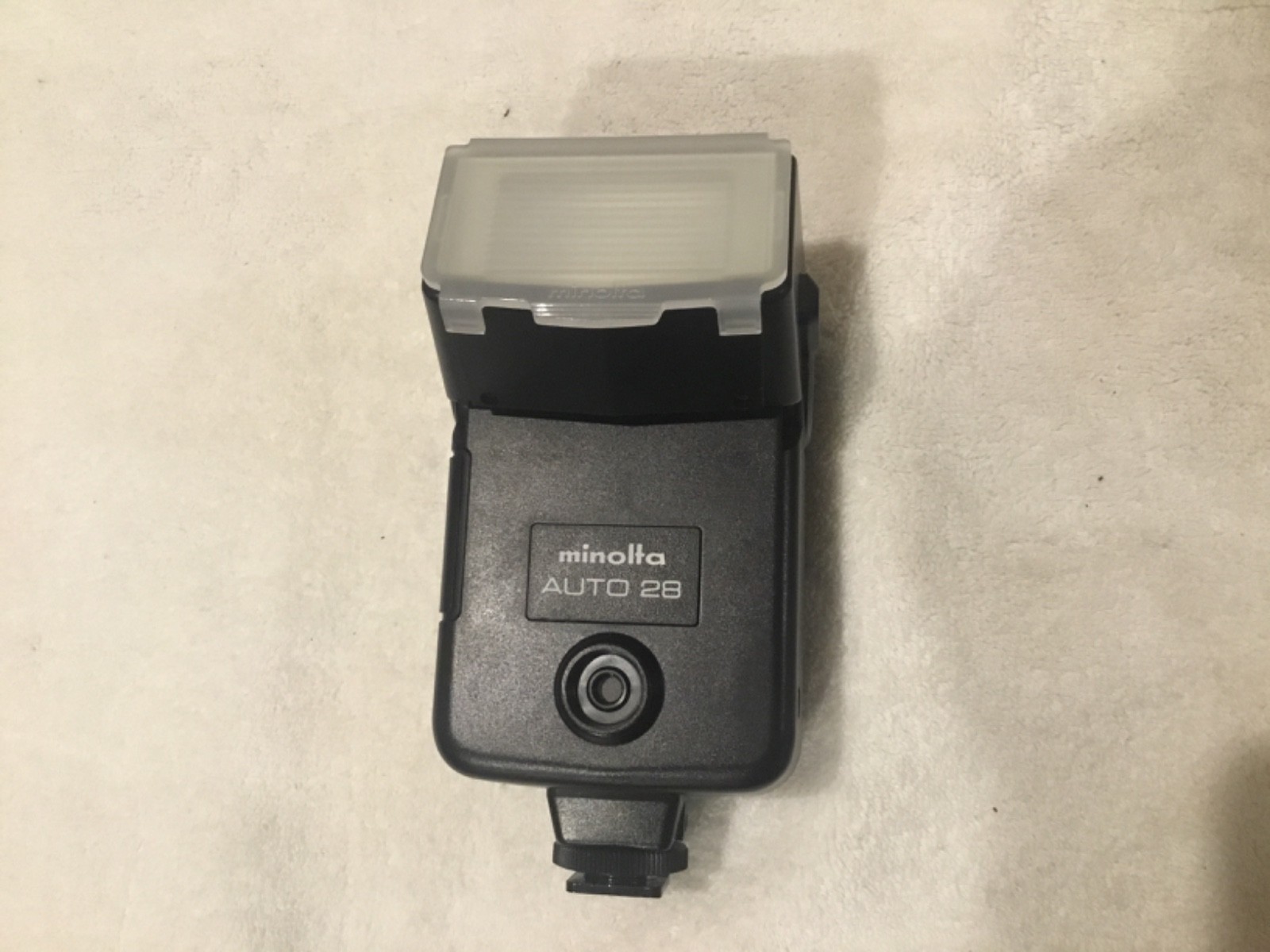 Minolta Auto 28 Flash w/case ( Tested )