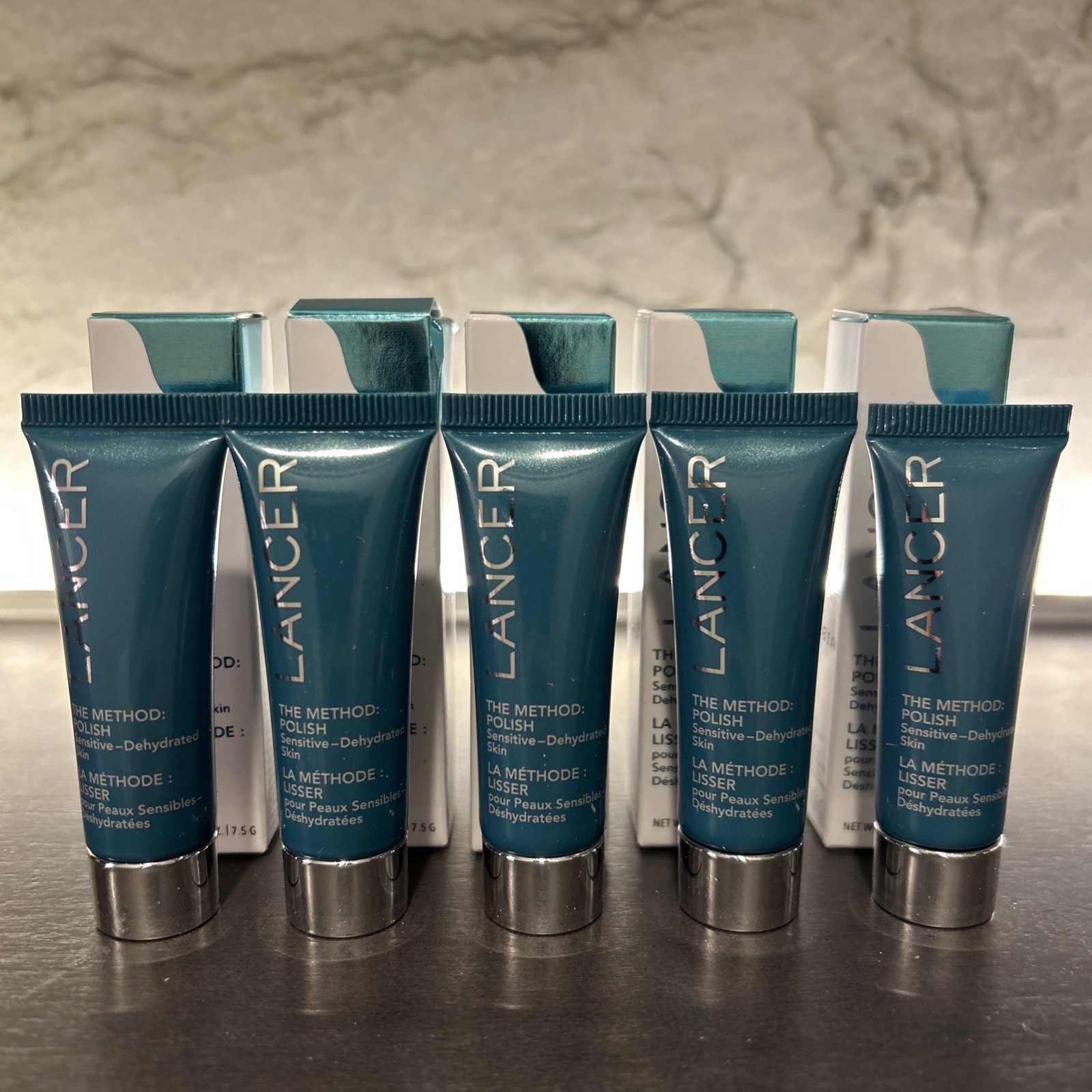 5x LANCER The Method POLISH Travel Size 0.25oz New in Box