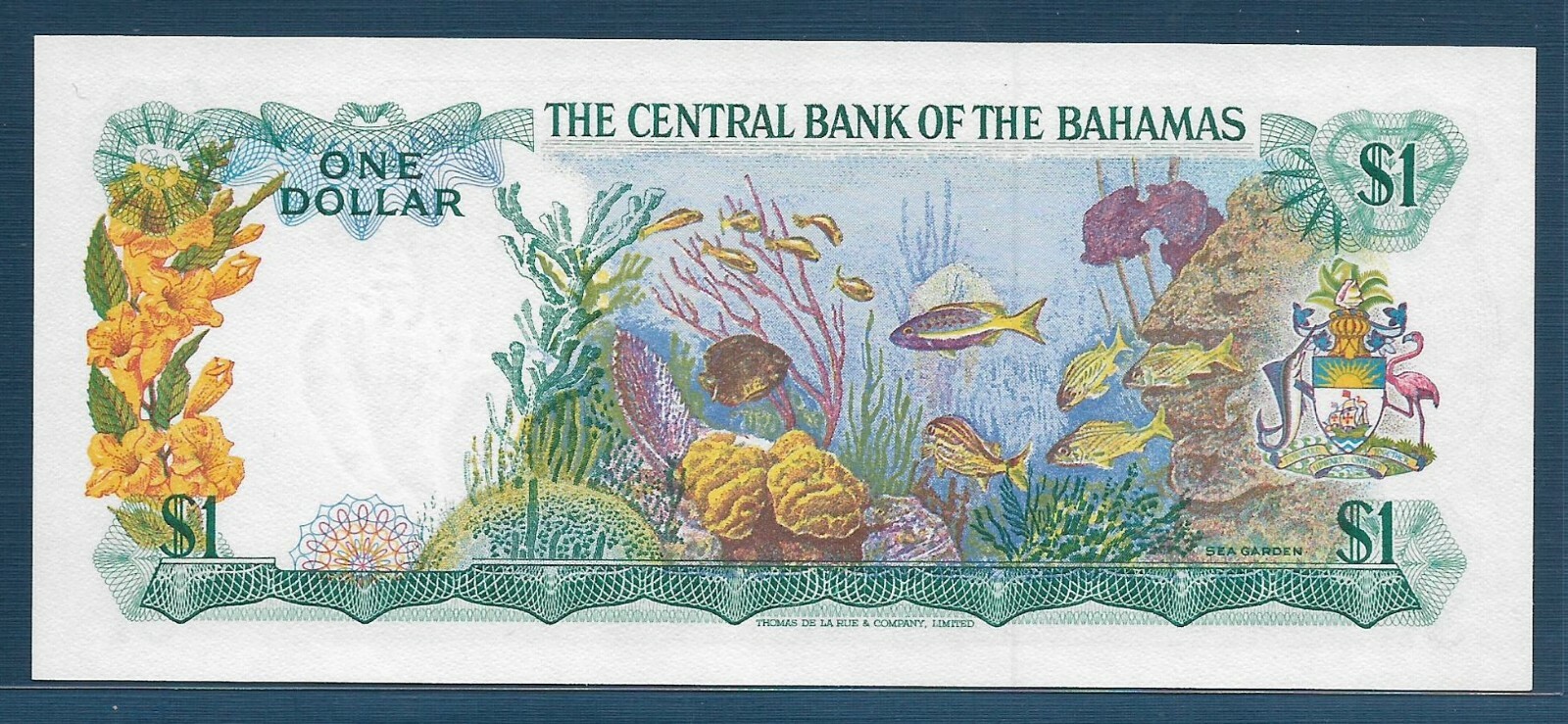 Bahamas 1 Dollar, 1974, P 35a, UNC