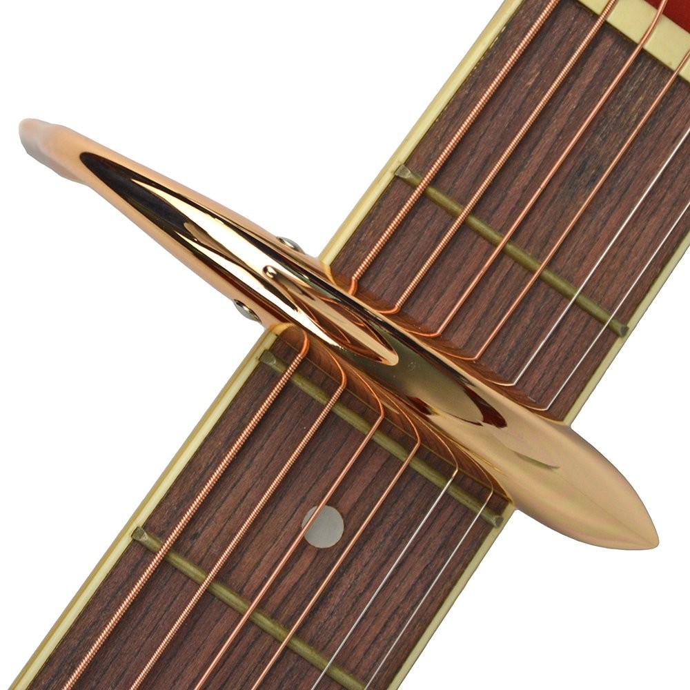 Shark Capo,Zinc Alloy Tone Clip for Acoustic,Folk,Electric Guitar and Ukulele...