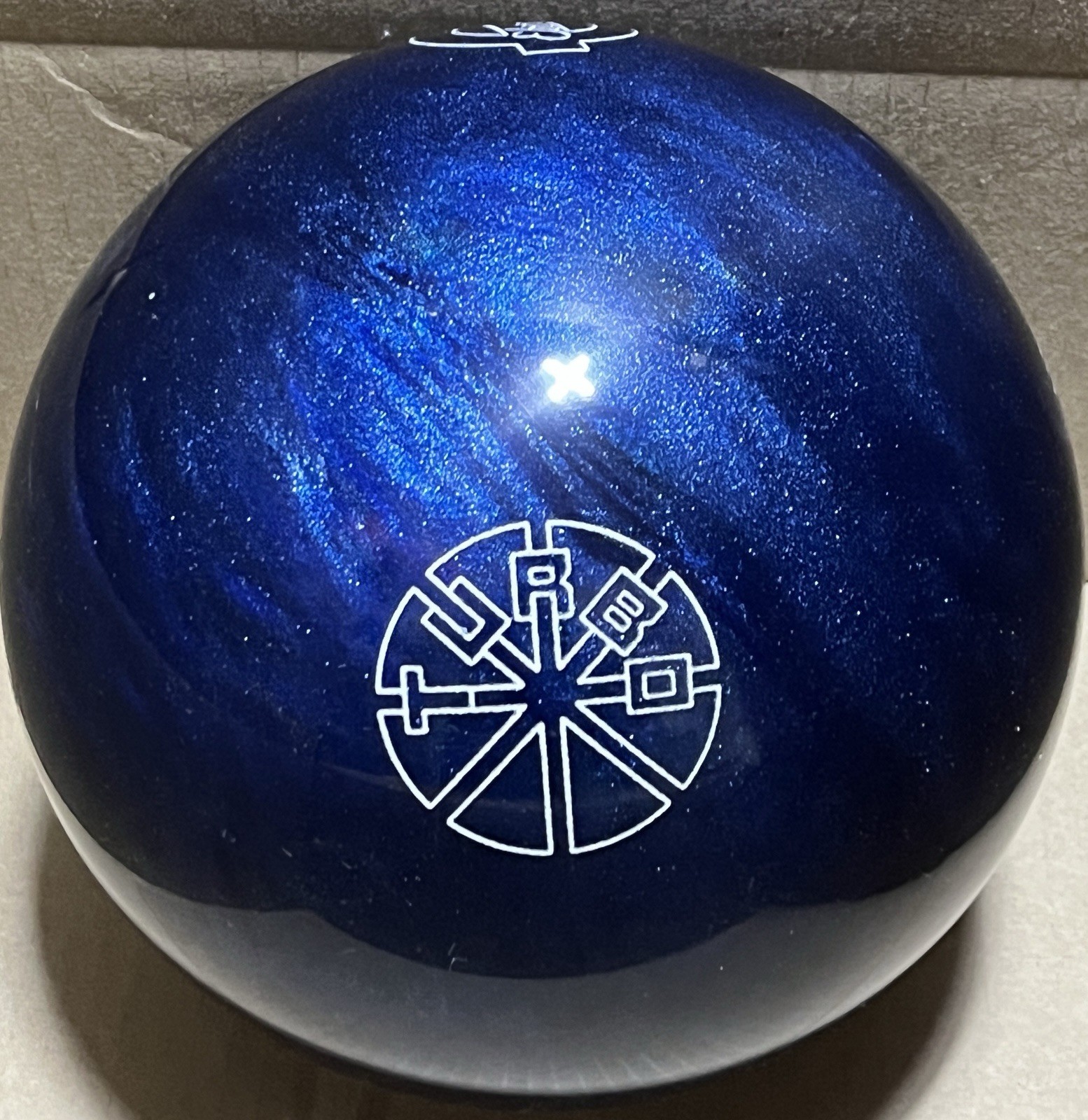 Ebonite Turbo Sapphire Pearl Urethane 16 lb Bowling Ball New in Original Box