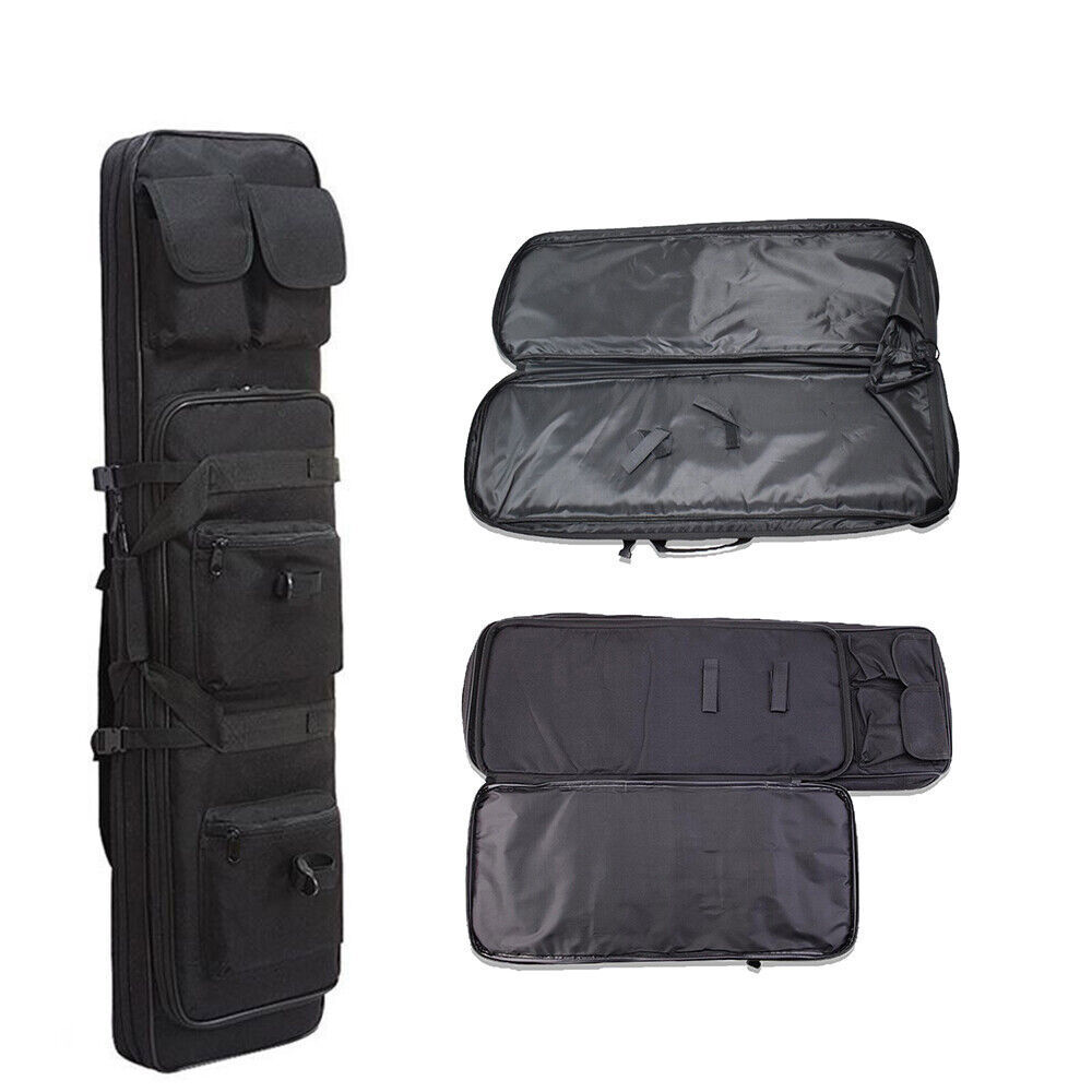 39in Outdoor Tactical Bag Gun Range Padded Soft Carbine Carry Bag Case Backpack