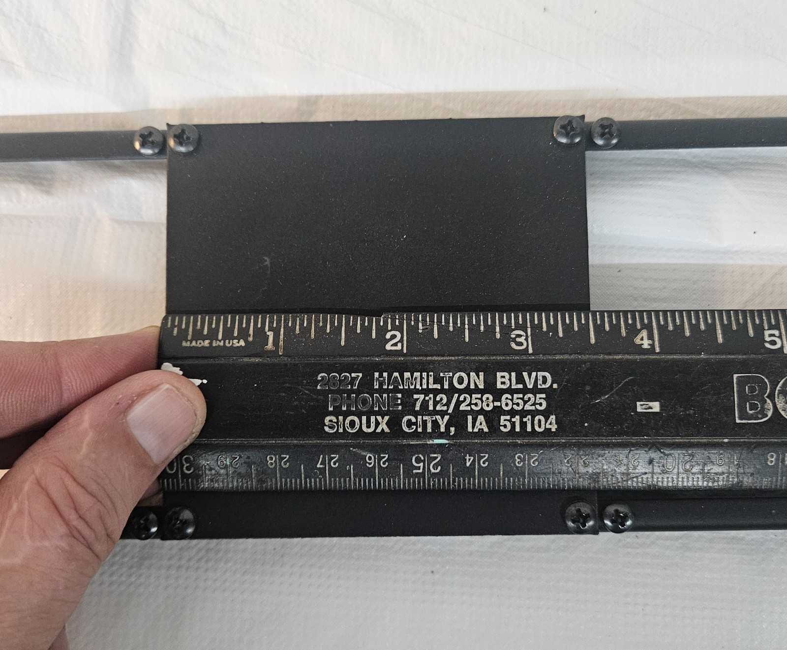 MIDDLE ATLANTIC 2U Rack Modular Connector Panel w Screws