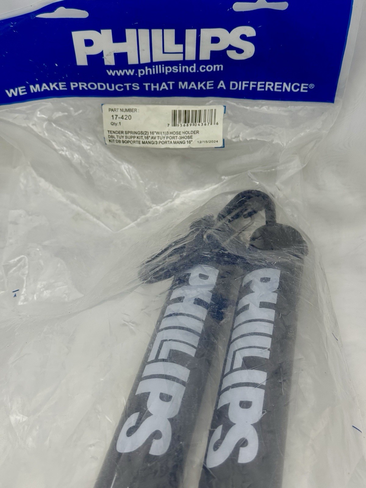 Phillips 16" Coiled Cable Spring Kit with QWIK-SNAP™ Part #: 17420