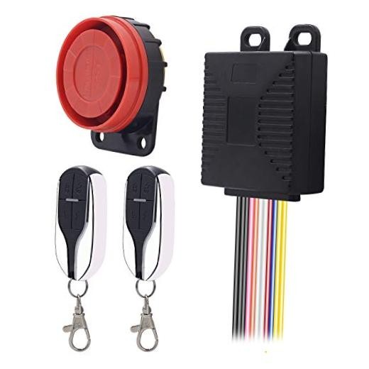 Upgraded Motorcycle Security Kit Alarm System Engine Start Arming Disarming