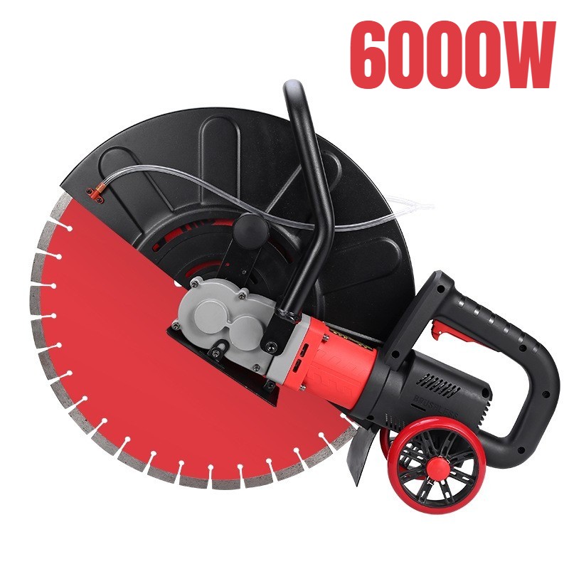 215/267mm Ring Saw Brushless Concrete Wall Cutting Machine W/ 2.4m Guide Rail