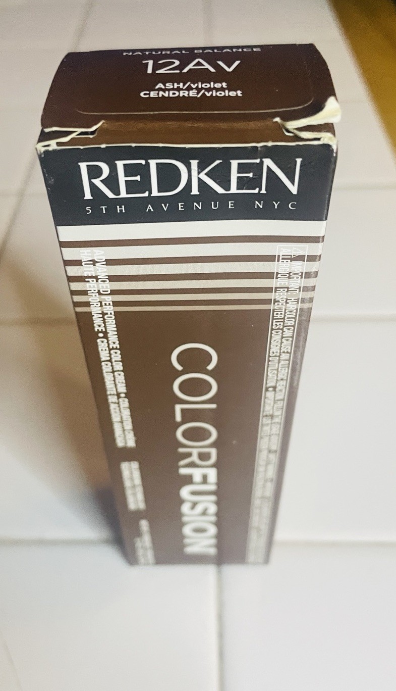 Redken Color Fusion 12Av Ash / Violet Advanced Performance Color Cream 2.1oz