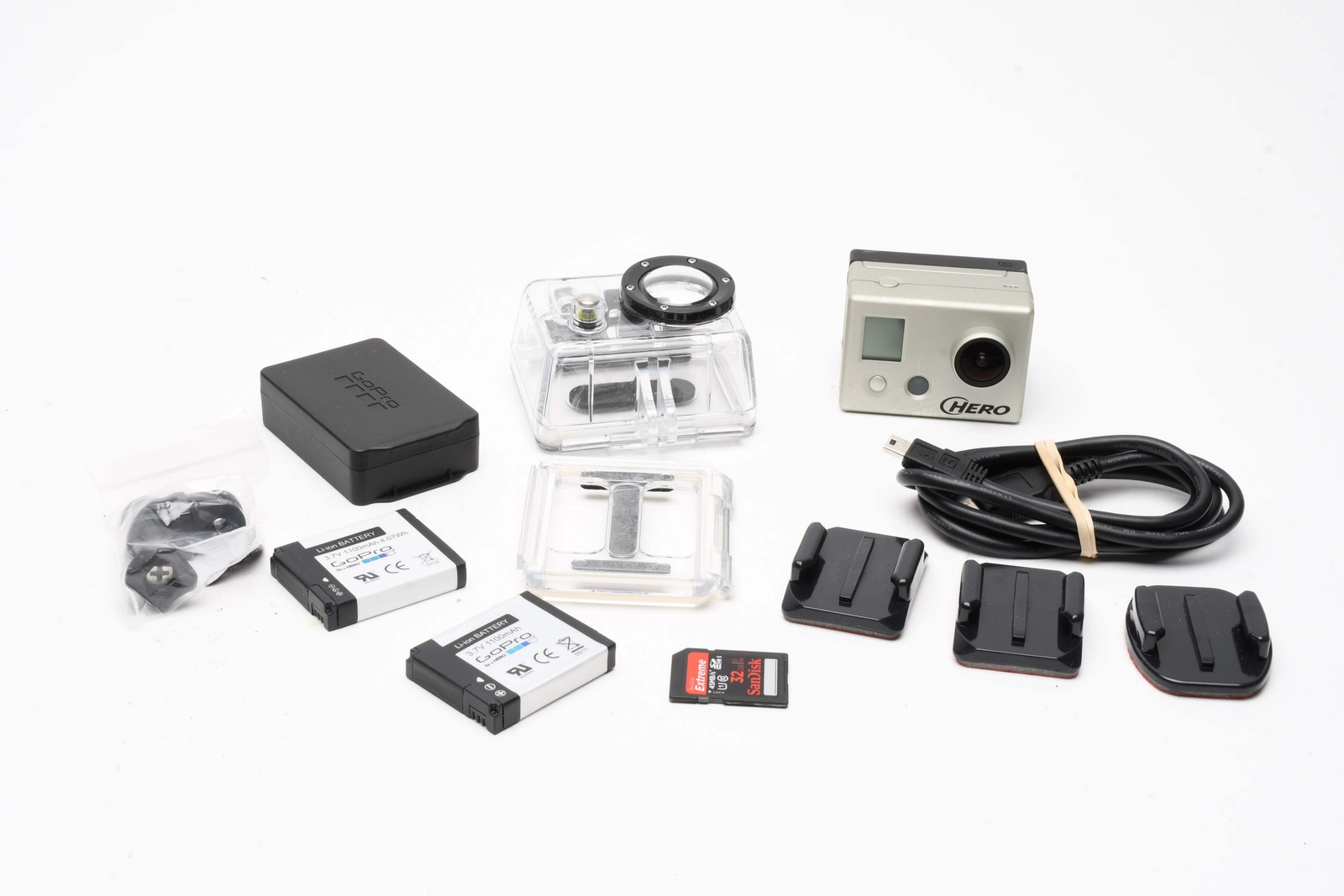 Gopro Hero HD Original camera bundle, clean, tested