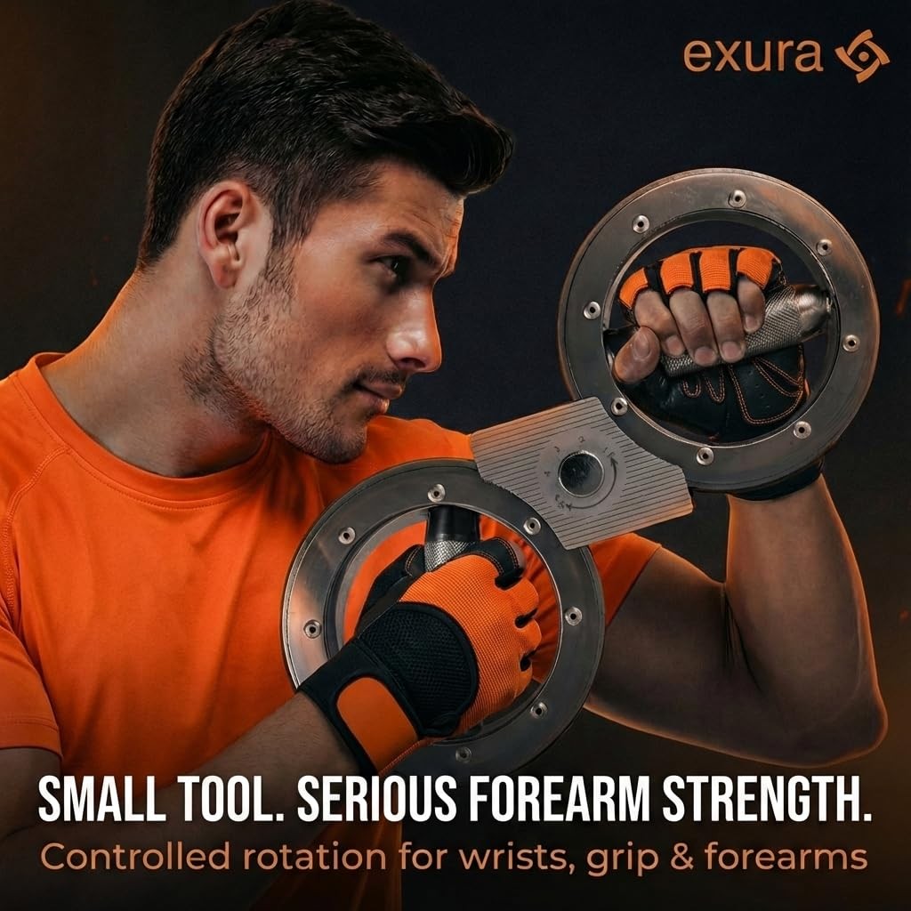 Forearm Exerciser Burn Machine – Boxing Arm Rotation Trainer with Adjustable ...