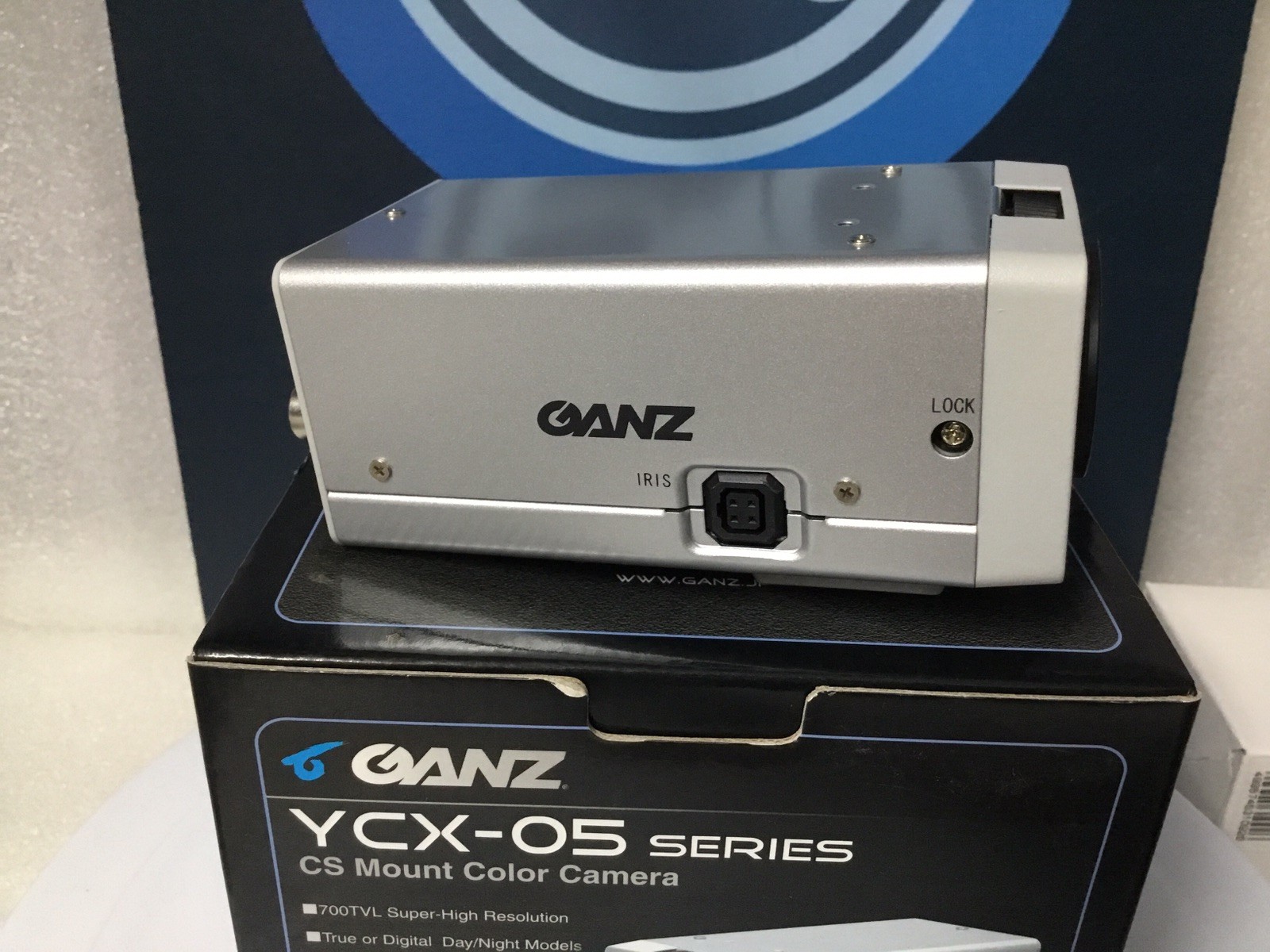 GANZ YCX-05 Series Security Color Camera W/ 2.8-12mm 700TVL WDR Day/Night NEW!