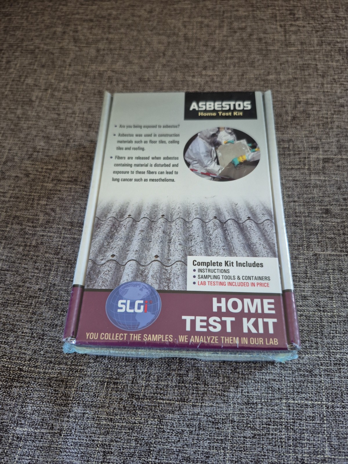 Asbestos Home Test Kit Schneider Labs Global Inc. SLGi New