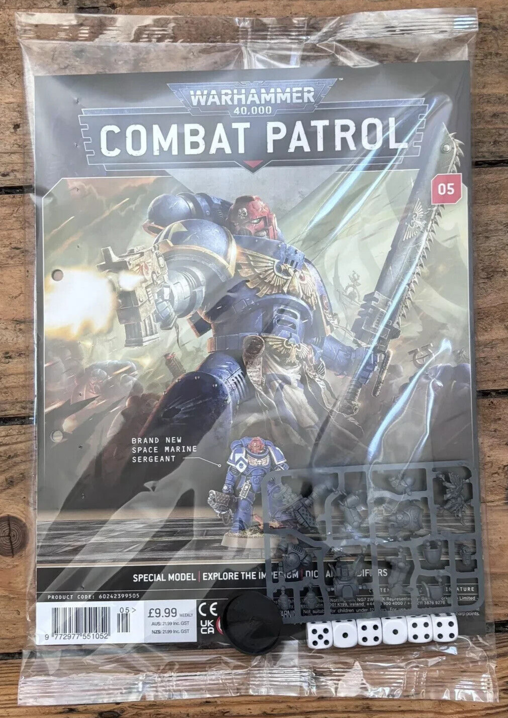 Warhammer 40k Combat Patrol Issue 05 New Infernus Marine Sergeant Games Workshop