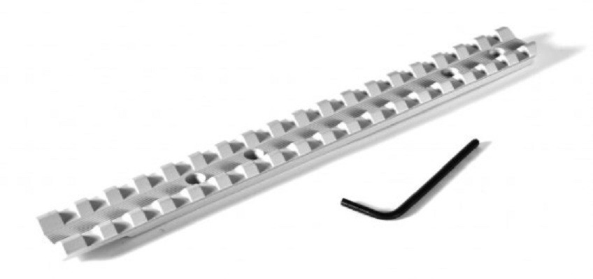 Evolution Gun Works Tikka T3 Picatinny Rail Scope Mount Silver