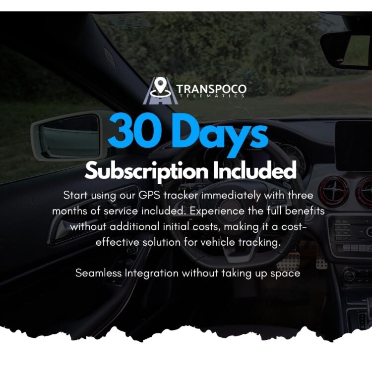 Hidden GPS Tracker for Vehicles Easy Install Battery Connected - 4G LTE