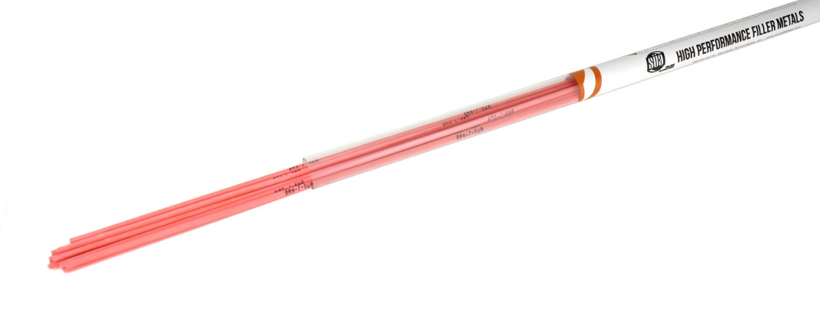 SÜA Silver Brazing Solder Rod - Fluxcoated - 56% - AWS BAg-7 - Size: 1/16" x 18"