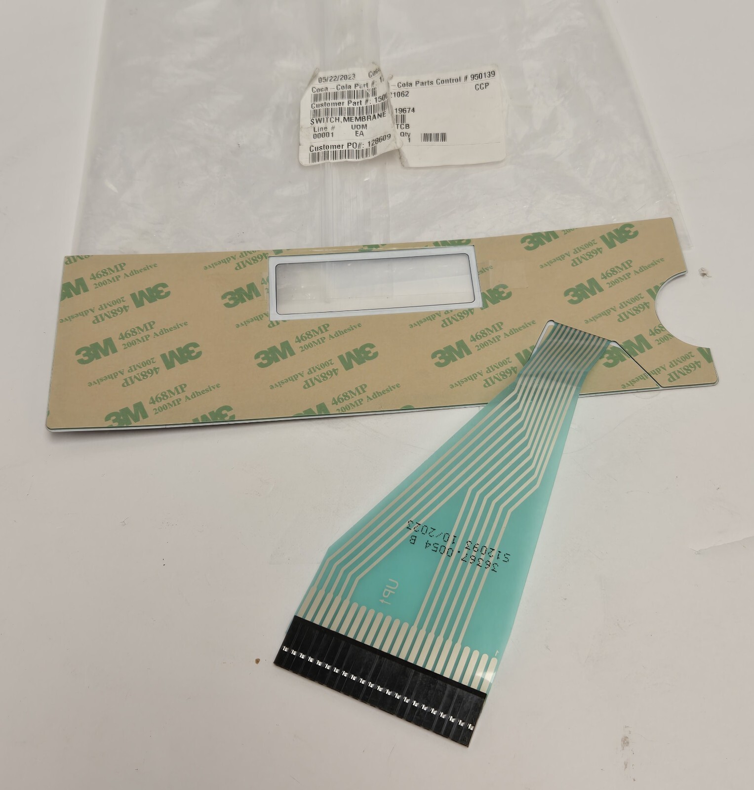 1 New Bunn 36367.0054 Membrane Switch, ICB