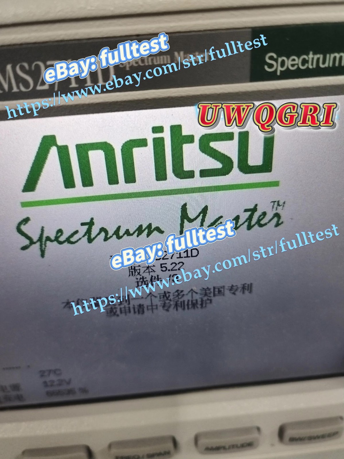 1PCS Anritsu MS2711D handheld spectrometer