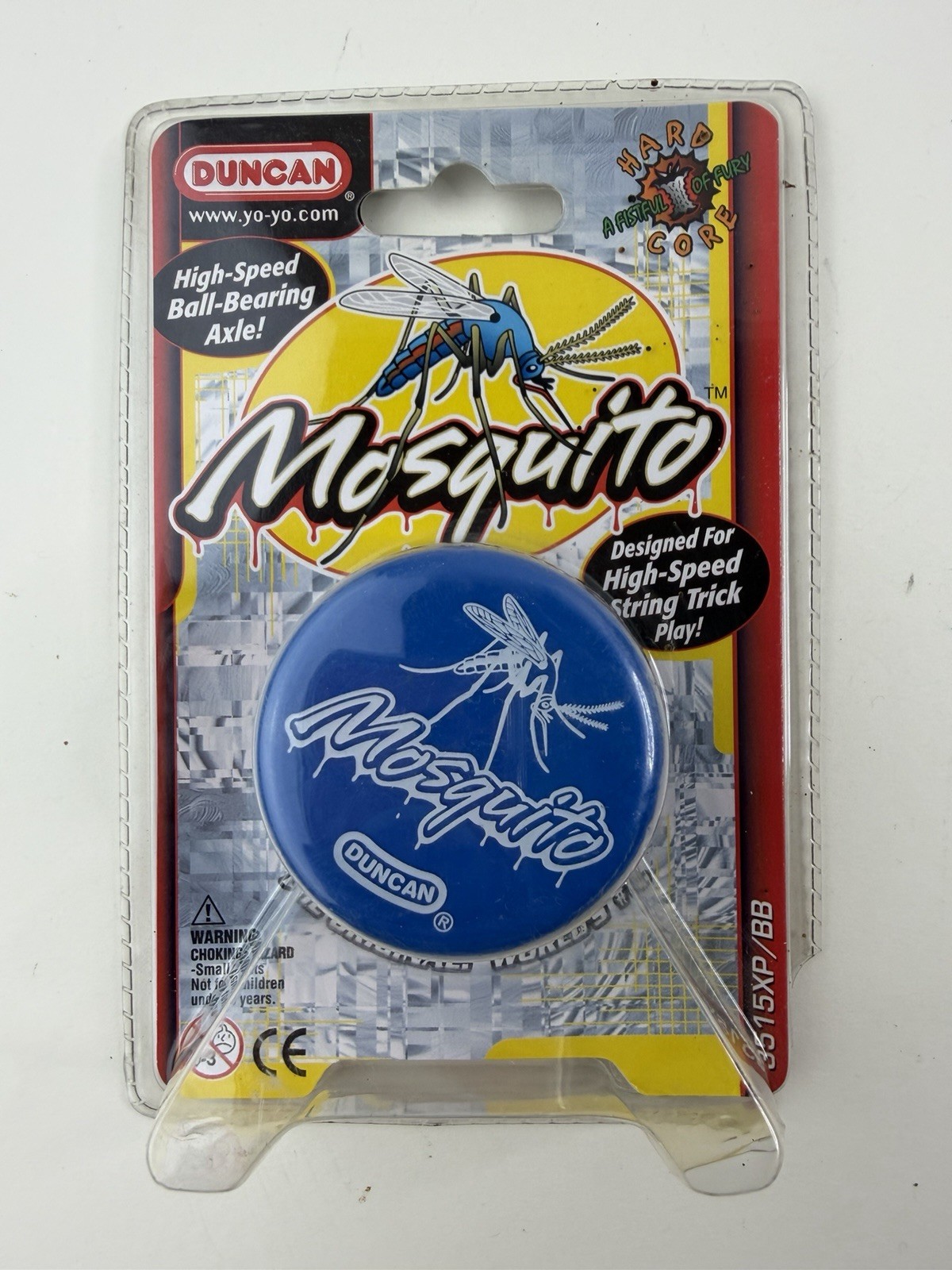 Duncan Blue Mosquito High Speed Ball Bearing Axle String Trick Play Yo-Yo 3515XP