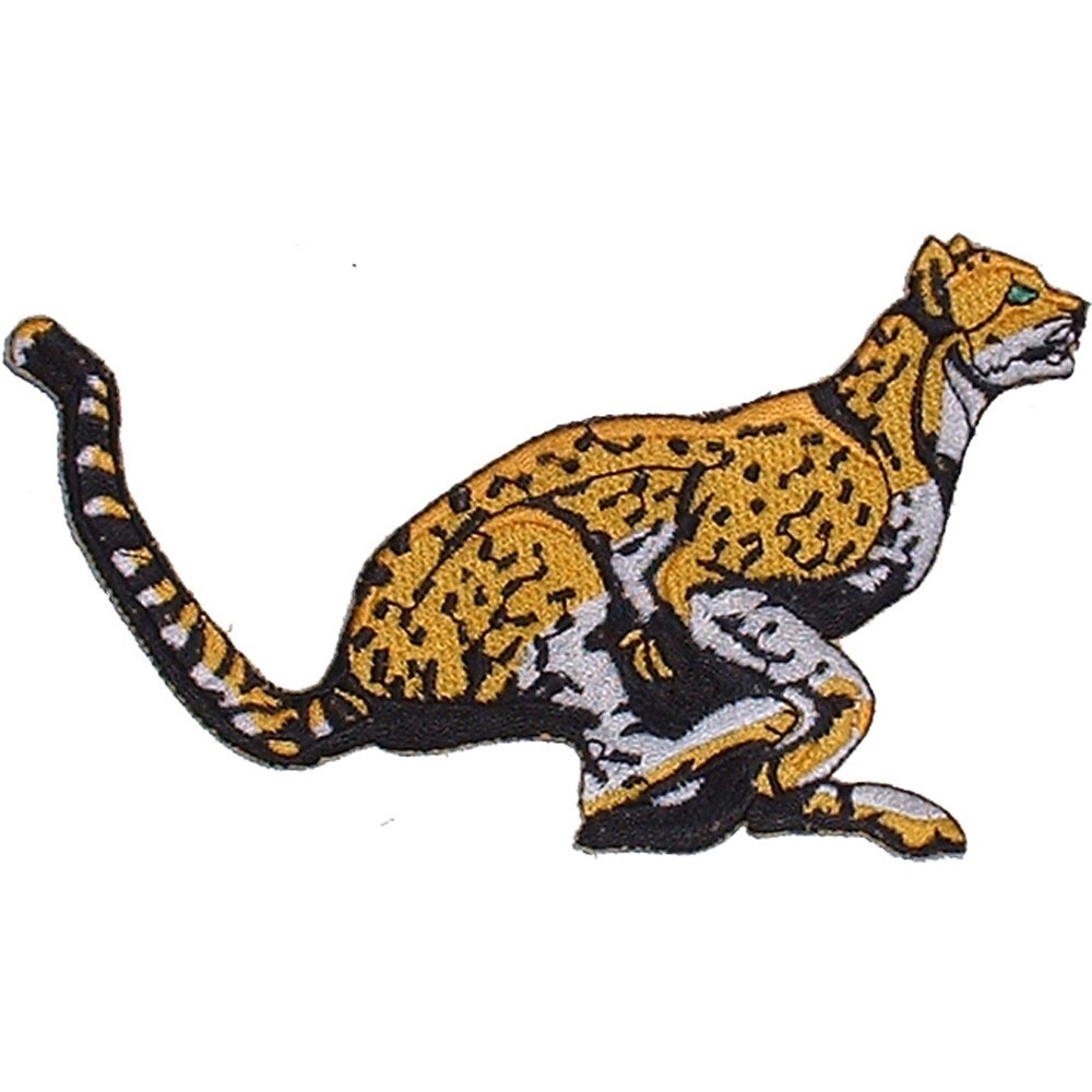 CHEETAH Embroidered Patch 4" (5180)