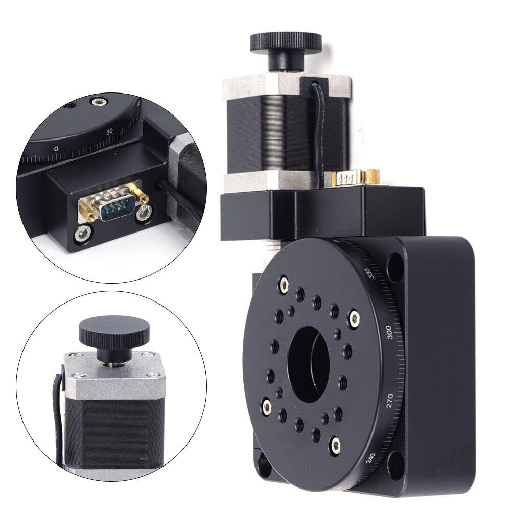 Electric Motorized Rotation Stage Optical Rotation Platform Optical Rotary Table