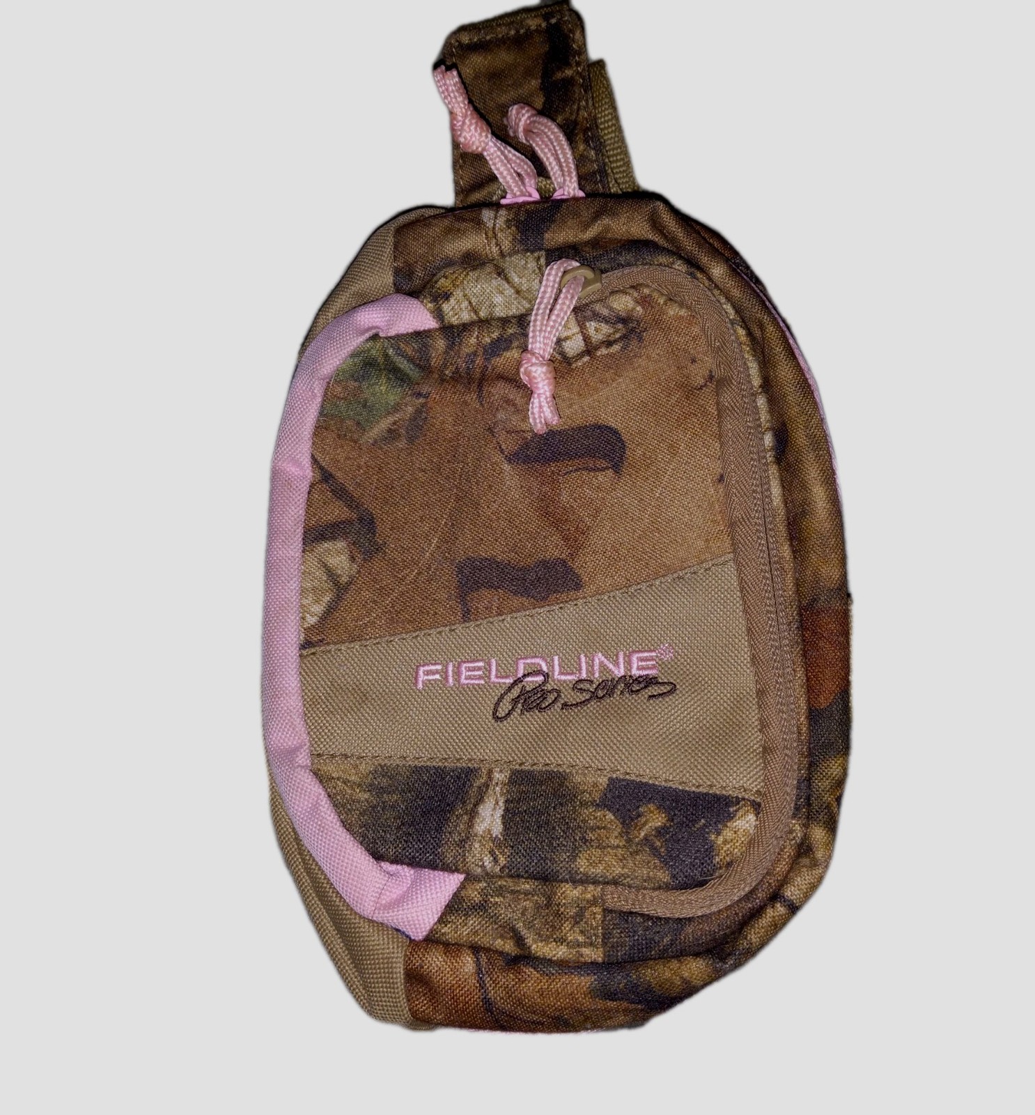 Realtree Camo & Pink Fieldline Pro Series 3-Compartment Zip-Up Waist Fannypack