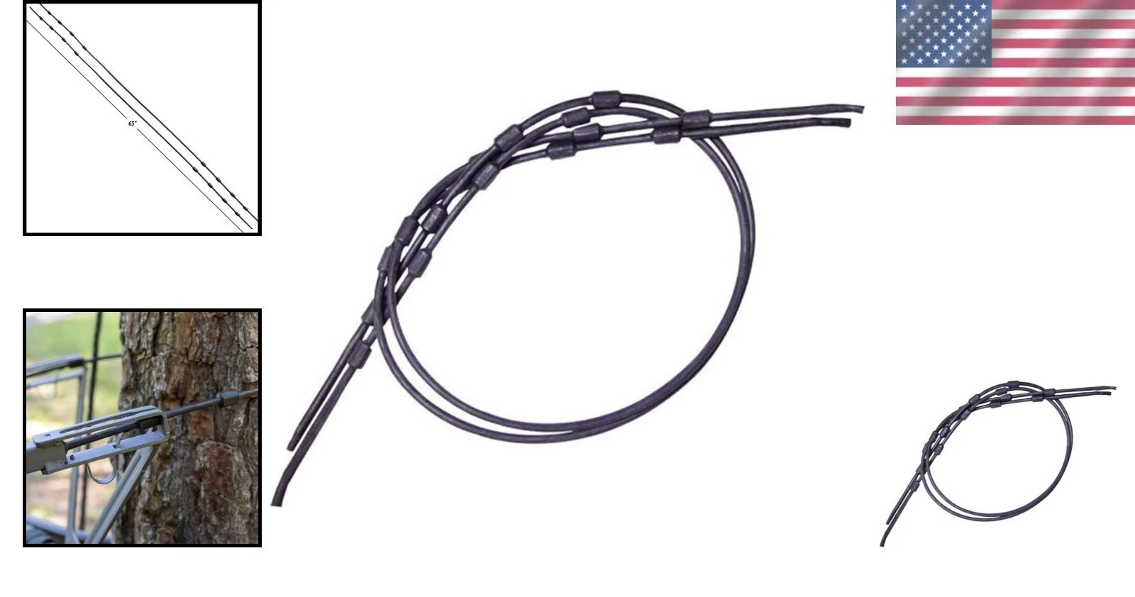Summit Climber Replacement Cable Set (2 Pack)