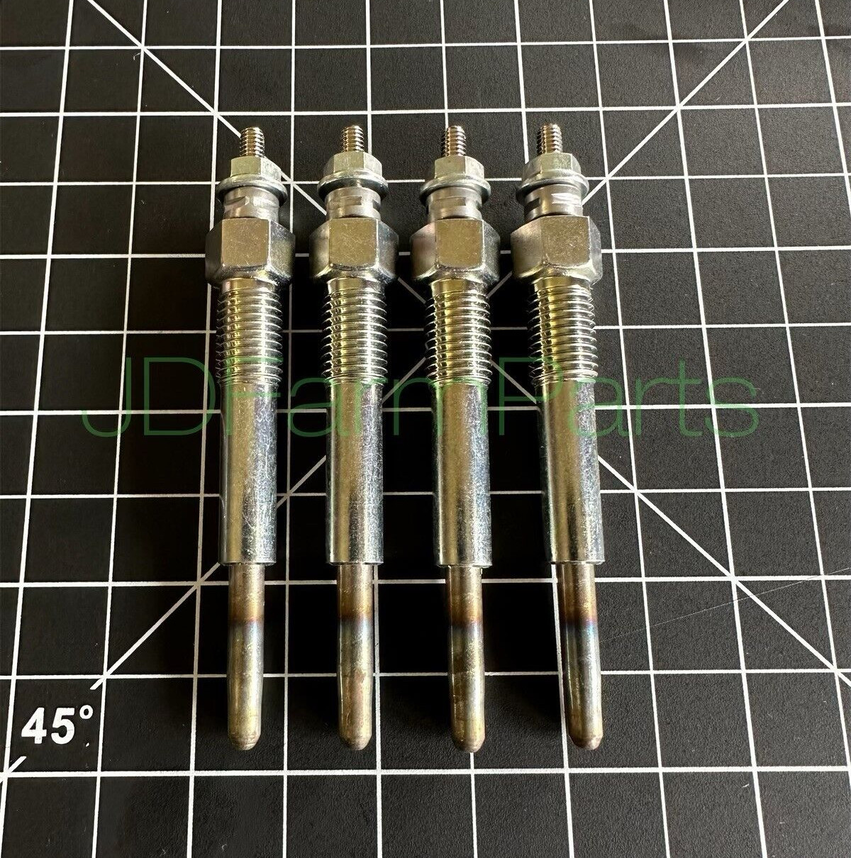 4x Glow Plug Fit For Isuzu ELF250 ELF350 C221 C240 C190 C201 4BA1 9825119780