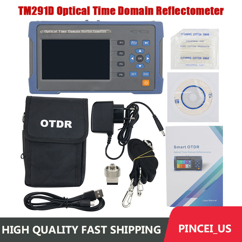 TM291D Optical Time Domain Reflectometer OTDR 1310/1550NM Touch Screen pe66