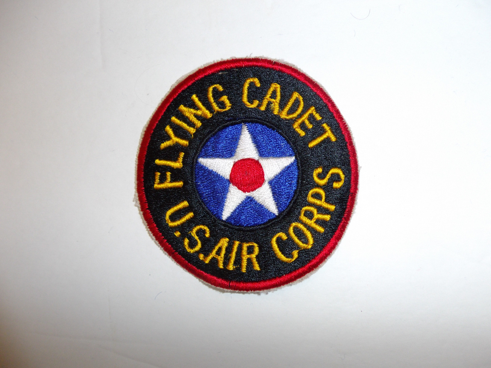 b1441 WW 2 US Army Air Corps Flying Cadet patch Force R13D