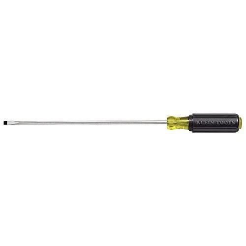 Klein Tools 608-4 1/8" Cabinet Tip Miniature Screwdriver with 4" Round Shank