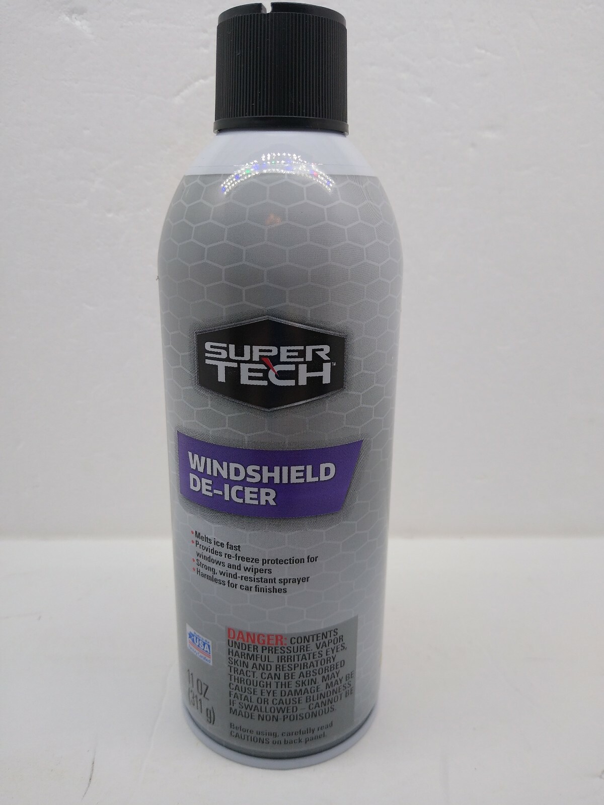 SuperTech Automotive Windshield De-Icer Winter Ice Spray Aerosol Can 11oz