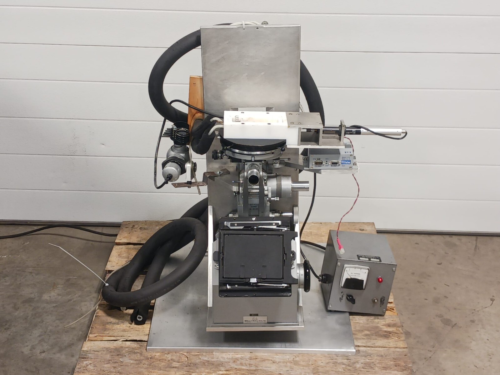 Reichert  William J. Hacker Microscope w/PI Mercury C-863.11 DC Motor Controller